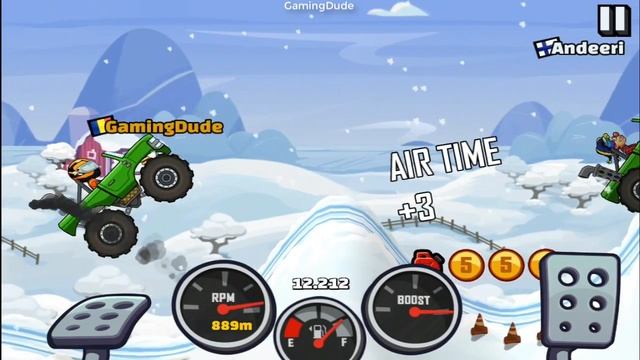 Hill Climb Racing 2 - Just Won All Today Featured Challenges | Monowheel | Scooter | Monster Truck смотреть онлайн