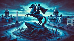 МЕДНЫЙ ВСАДНИК В САНКТ-ПЕТЕРБУРГЕ ПАМЯТНИК МАКЕДОНСКОМУ? А царь-то ненастоящий, памятник античный!