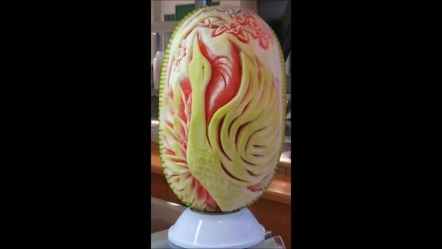 Vegetables carving, Selezione di Intagli, video 115 04-07-2014 смотреть онлайн