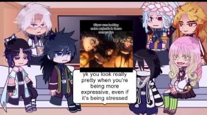 ||hashira react to giyuu tomioka|| part 1 put in 1.75xor 2x[sanegiyuu, ships] (cringe) no angst yet