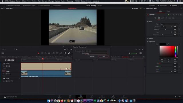 Davinci Resolve : Afficher time code vitesse ralentie ou accélérée смотреть онлайн