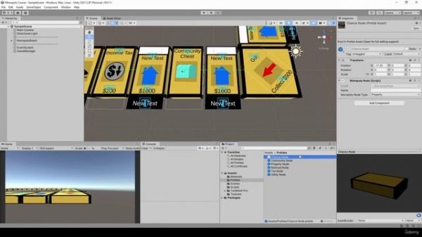 Unity Game Tutorial Monopoly 3D - Board Game