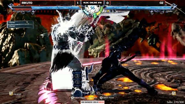 Soulcalibur VI @ NLBC Online #18 - Rikuto vs Oz [4K/60fps] смотреть онлайн