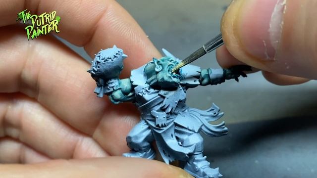 How to paint the Gouged Eye Orc Blood Bowl Team смотреть онлайн