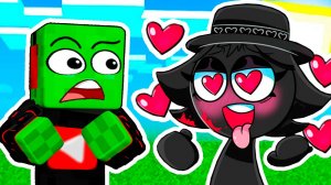 БЕЗУМНАЯ ФАНАТКА ДЕВУШКА СПРУНК ВЛЮБИЛАСЬ В МЕНЯ В МАЙНКРАФТ