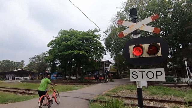 Horape Railway Station Level Crossing In Sri Lanka