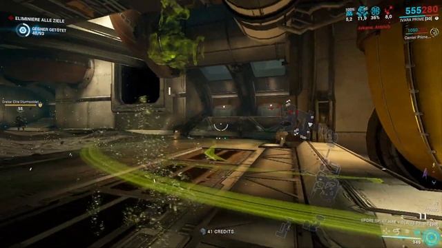 Warframe: Erde - Mariana (Kuva Lich Jagd 02, Auslöschung 55-75), Ivara Prime Solo смотреть онлайн