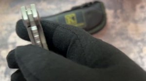 Knife Kanedeiia Neon Zero CF M390 yellow