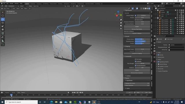 Architect Tries VFX for the first time (RBD lab Blender Add-on) смотреть онлайн