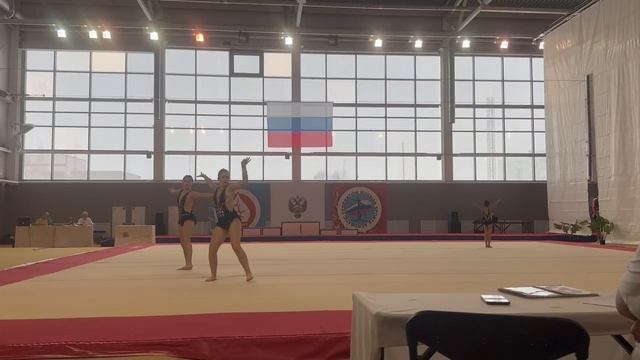 Тройка.3 разряд. Ярмолюк Елизавета - Челпанова Анастасия - Черевань Русалина , Темповое упражнение