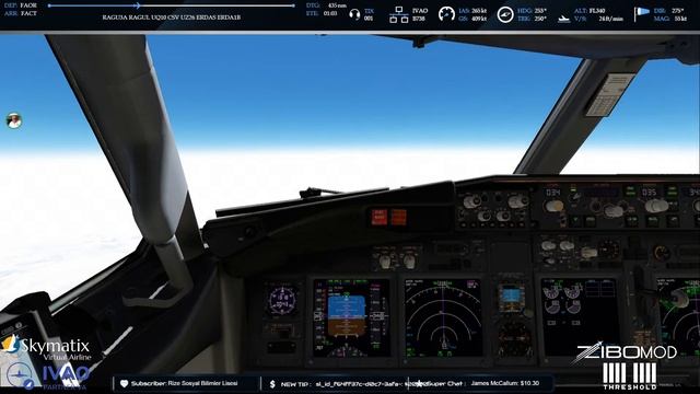 Test Flight | Zibo mod V4.00 RC6.7a (Non-public) смотреть онлайн