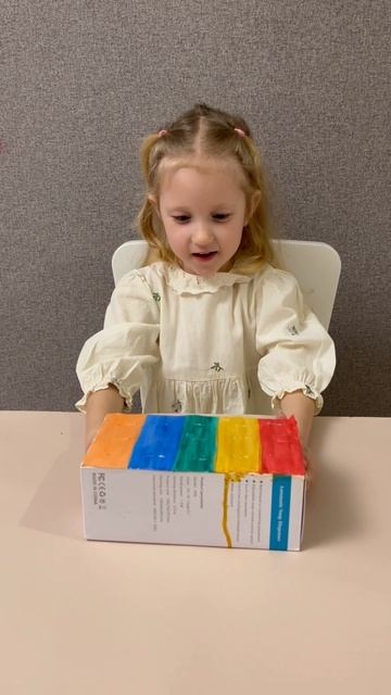 Учим цвета. Игра для малышей, которую можно легко сделать своими руками