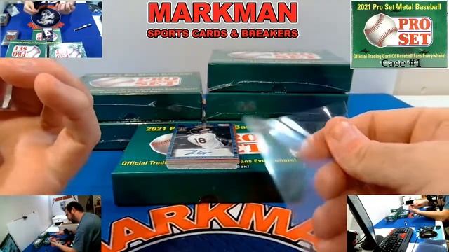 2021 Pro Set Metal Baseball 12-Box Hobby Case #1 PYT смотреть онлайн