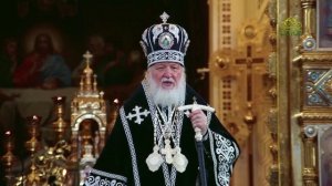 Патриаршая проповедь в пятницу первой седмицы Великого поста после Литургии Преждеосвященных Даров