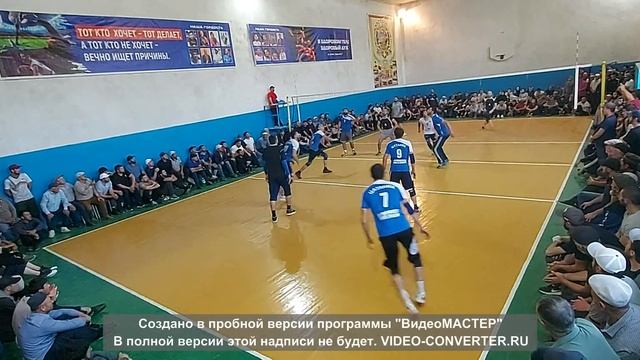 Турнир по волейболу в с. Кахабросо на приз Алискандиева А..1/2 финала. Цатаних - Ирганай (2:0)