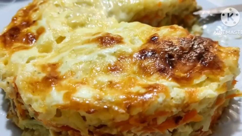 Запеканка картофельная воздушная на обед, Запеканка из картофеля в духовке