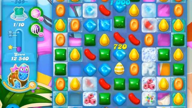 Candy crash Soda Saga level 309 – No boosters смотреть онлайн