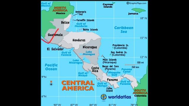 Geography of North American continent with map।उत्तरी अमेरिका महाद्वीप मानचित्र सहित। смотреть онлайн