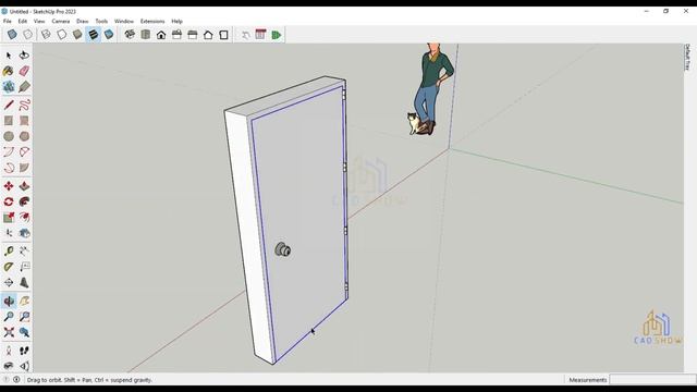 How to Make Dynamic Components in SketchUp 2023 | Onclick Dynamic Door in SketchUp | смотреть онлайн