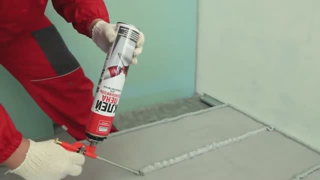 Клей пена ТЕХНОНИКОЛЬ для приклеивания пенополистирола смотреть онлайн