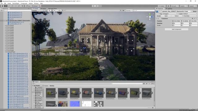 Unity Level Design Abandoned House5 смотреть онлайн