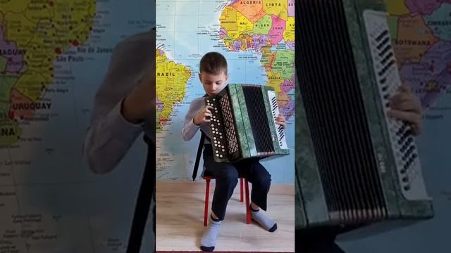 Технический зачёт баян, 2 класс, Ильхам Нежметдинов смотреть онлайн