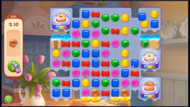 Homescapes Level 839 - NO BOOSTERS 🏠 | SKILLGAMING ✔️