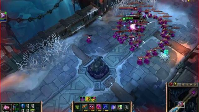 League of Legends Big Minion wave смотреть онлайн