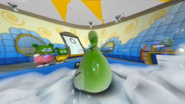 Gummibär REVERSE FISHEYE Bubble Up Greek Gummy bear Song