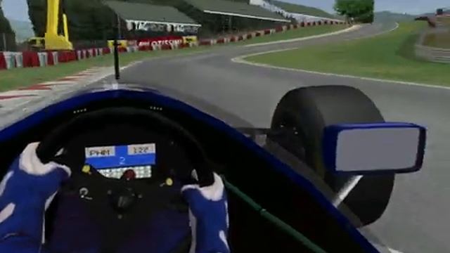 On board Helmet-cam with Ayrton Senna at imola 94 (rfactor) смотреть онлайн