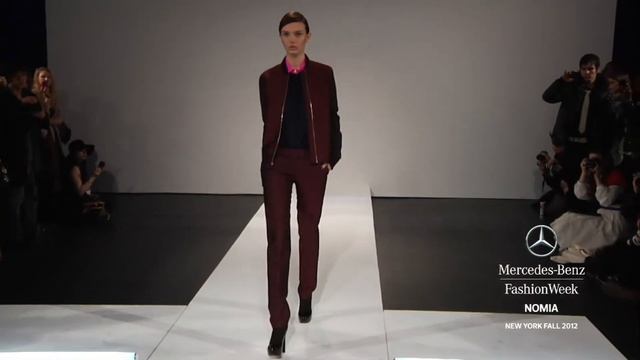 NOMIA - MERCEDES-BENZ FASHION WEEK FALL 2012 COLLECTIONS смотреть онлайн