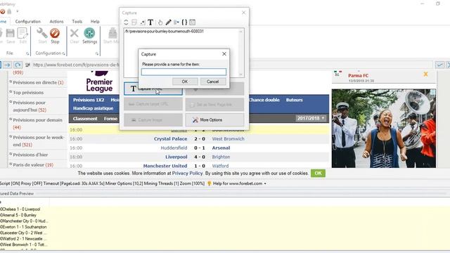 How to capture 1 , X, 2 odds from forebet using Webharvy смотреть онлайн