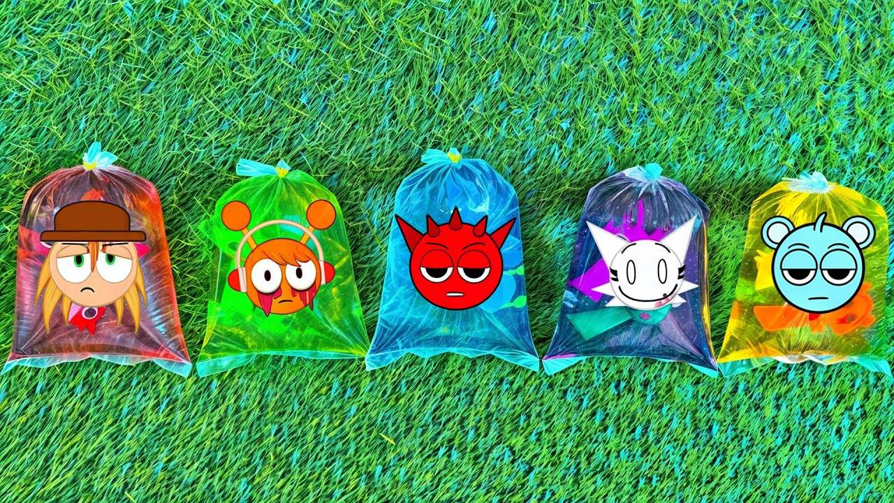 Спрунки в воде. отгадай какой персонаж получится смотреть онлайн