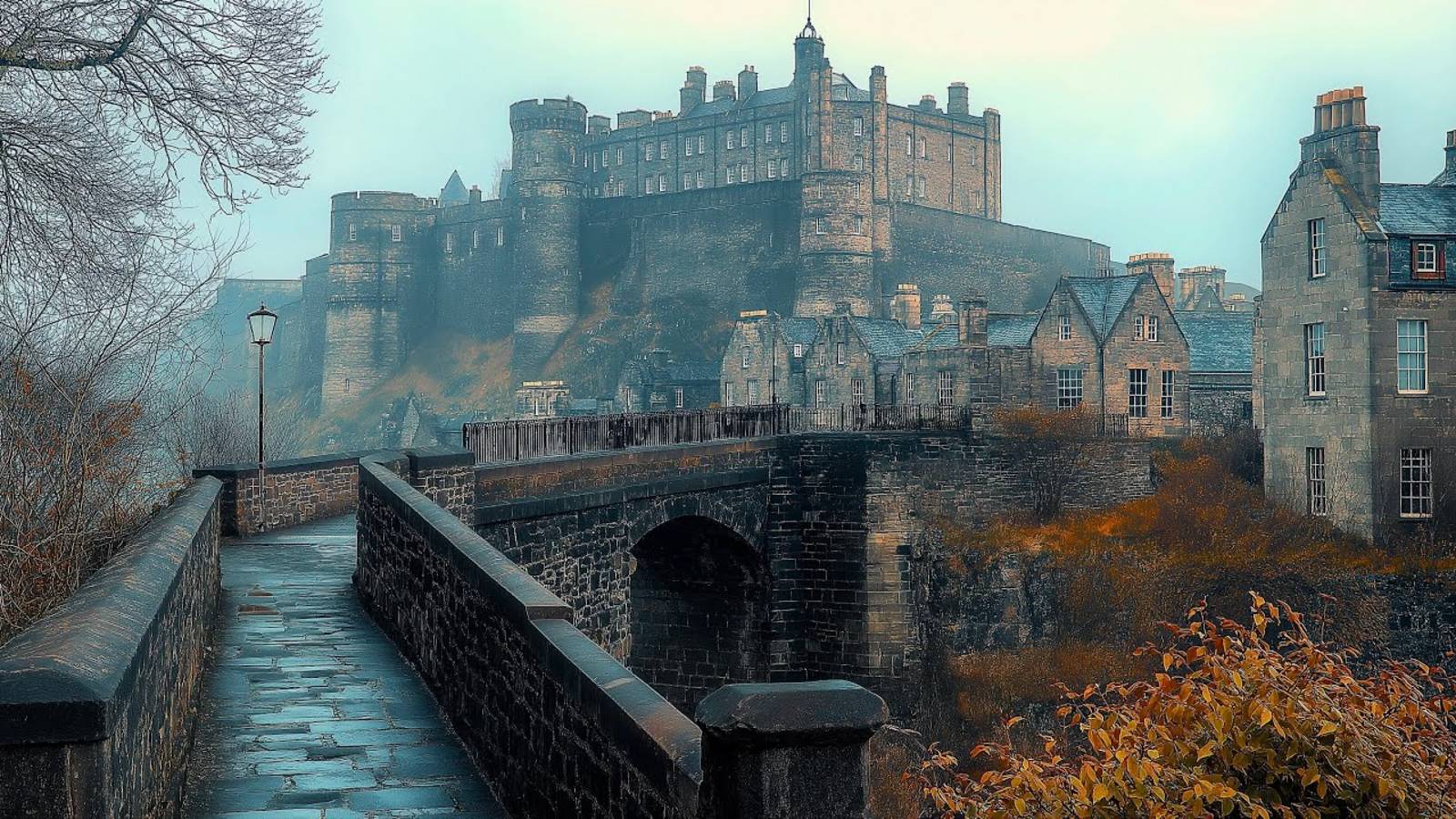 Эдинбург, Шотландия. Пешеходная экскурсия по замечательному городу Эдинбург в формате 4K 60FPS. смотреть онлайн