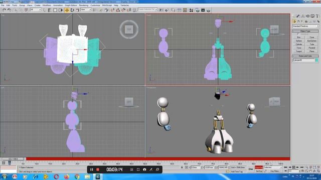 ANIMASi ROBOT AUTO KEY / 3DS MAX смотреть онлайн