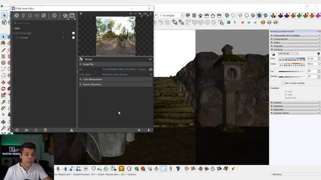 Tutorial Vray 5 Sketchup ¿Cuándo debo usar HDRI? смотреть онлайн
