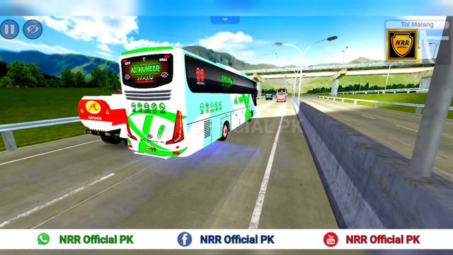 Al Muneer Coach Free HD Livery | Almunir Coaches Livery | Bussid | Bussimulatorid | NRR смотреть онлайн