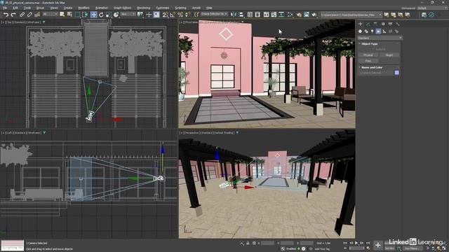 62 - Создание physical camera в 3ds Max 2025 смотреть онлайн
