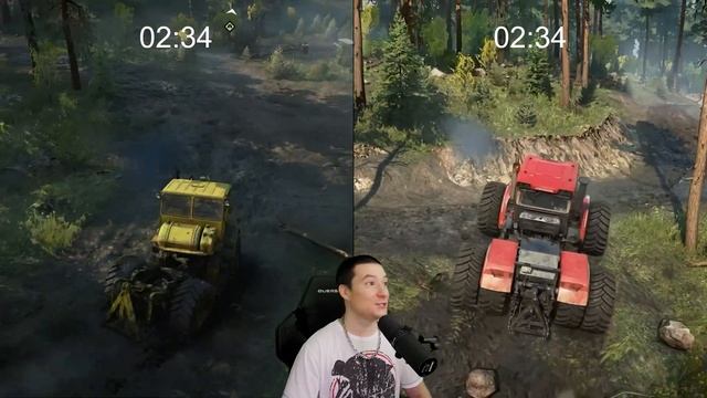 КИРОВЕЦ К-700 VS КИРОВЕЦ К-7М ► SNOWRUNNER ► КАКАЯ МАШИНА ЛУЧШЕ? СНОУРАННЕР ► ГАЙД ОБЗОР смотреть онлайн