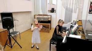 В. Мурадели. Вокализ. Исп. П. Хасанова (8 лет), преподаватель М. В. Прокопьева.