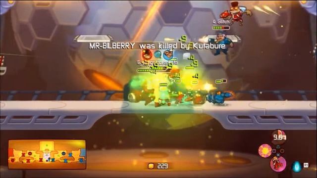 Awesomenauts | Online Battle 4 | Spotlight On Voltar | W/ Gangsta, Kuta & Kuta's Bro