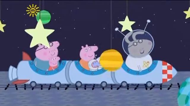 Peppa Pig Series 3 EP21 A Trip to the Moon смотреть онлайн