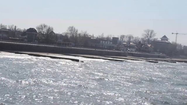Зеленоградск Панорама города с пирса – 17 апреля 2018 смотреть онлайн