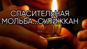 СПАСИТЕЛЬНАЯ МОЛЬБА СУЛИЖКАН...ДЛЯ_ВСЕХ...