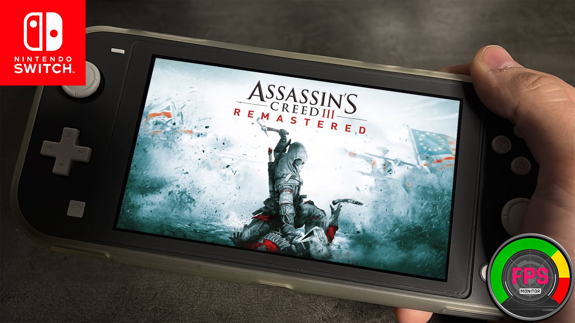 Assassin's Creed 3: Remastered Nintendo Switch Lite Gameplay смотреть онлайн