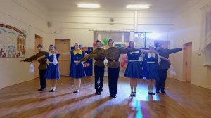 танец "Весна 45 года".Хореографический ансамбль "Серпантин"