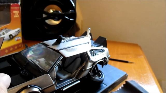 sun star dmc delorean hover mode from back to the future 2 1/18 scale diecast model car смотреть онлайн