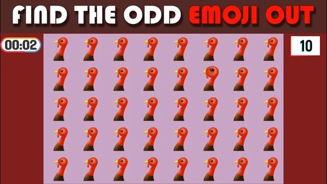 Find The Odd Emoji Out #19 How Good Are Your Eyes Emoji Puzzle Quizz by Kani смотреть онлайн