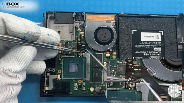 Nintendo Switch Oled установка чипа PicoFly RP2040 смотреть онлайн