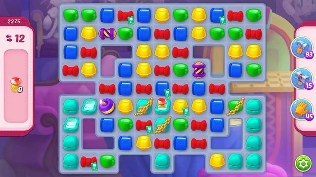 Homescapes Level 2275 With No Boosters - Super Hard Level смотреть онлайн